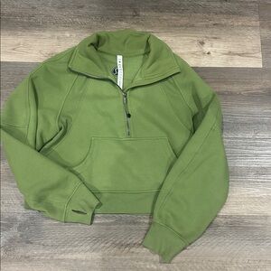 Lululemon Half Zip funnel neck scuba